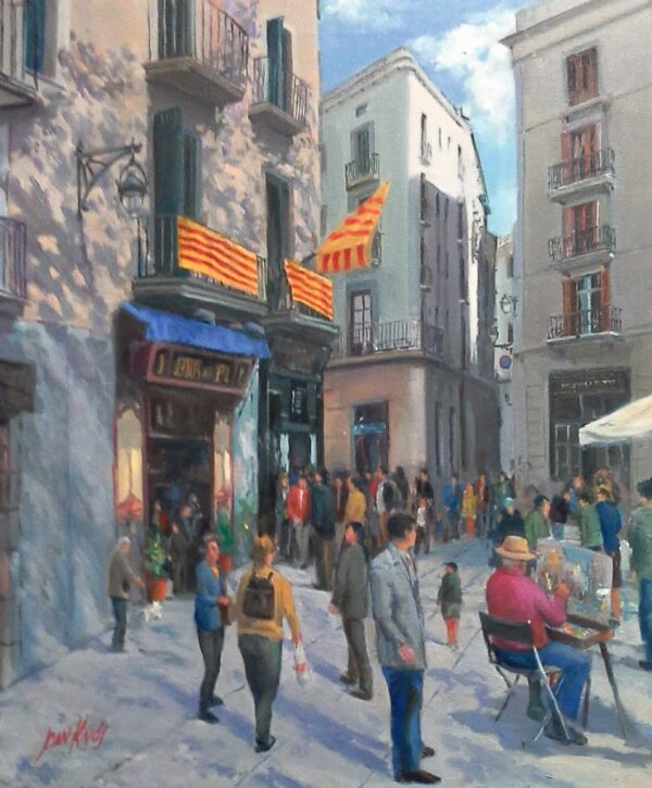 Plaça Sant Josep Oriol (Bcn)